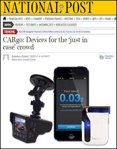 The National Post Sizes Up BACtrack Mobile