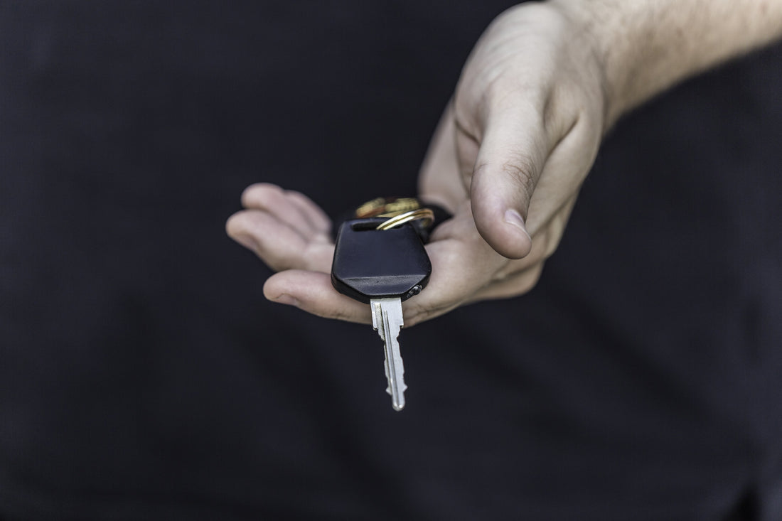 Car keys representing DUI prevention