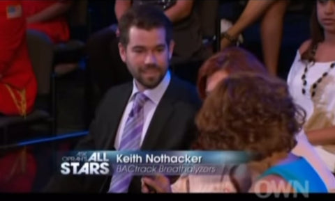 BACtrack Breathalyzers featured on "Ask Oprah's All-Stars" Television Show on the Oprah Winfrey Network